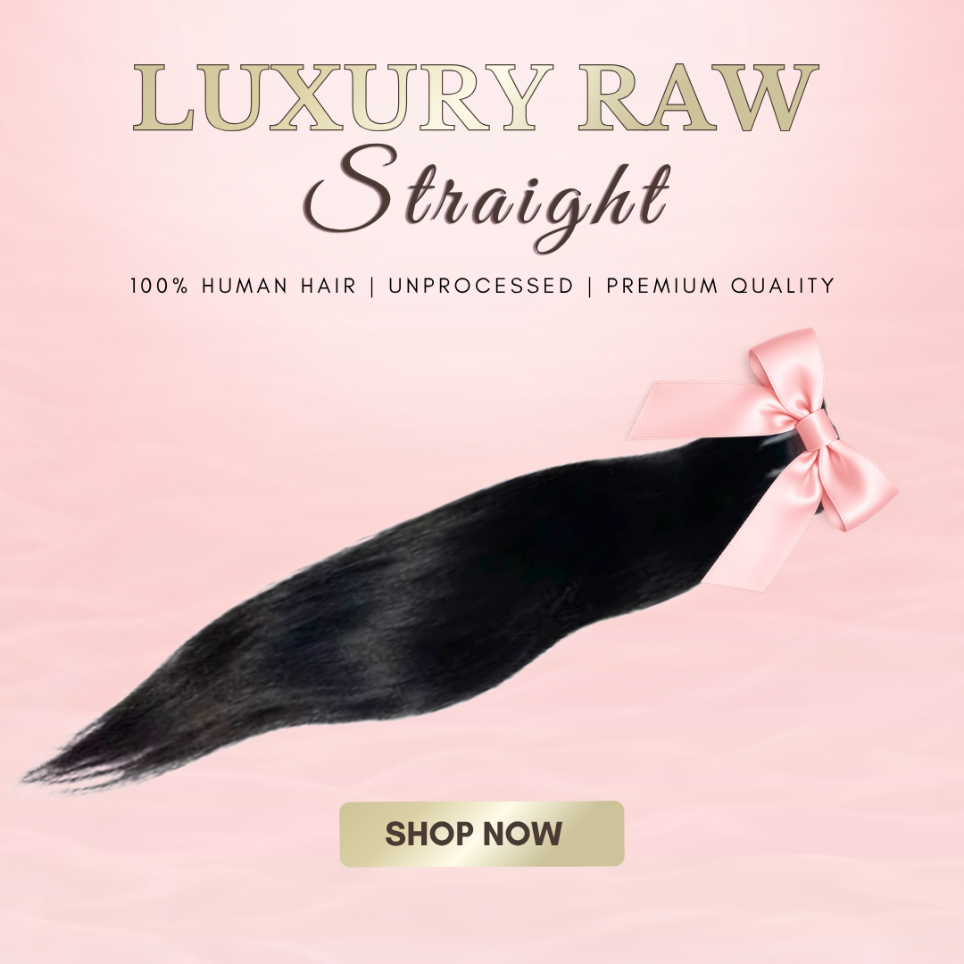 Luxury Raw Indian Straight Hair Bundles
