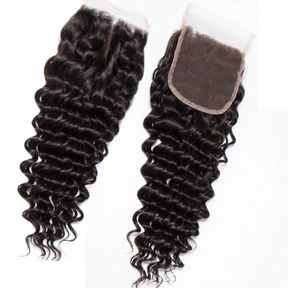 Virgin Deep Wave Closure (HD Lace)