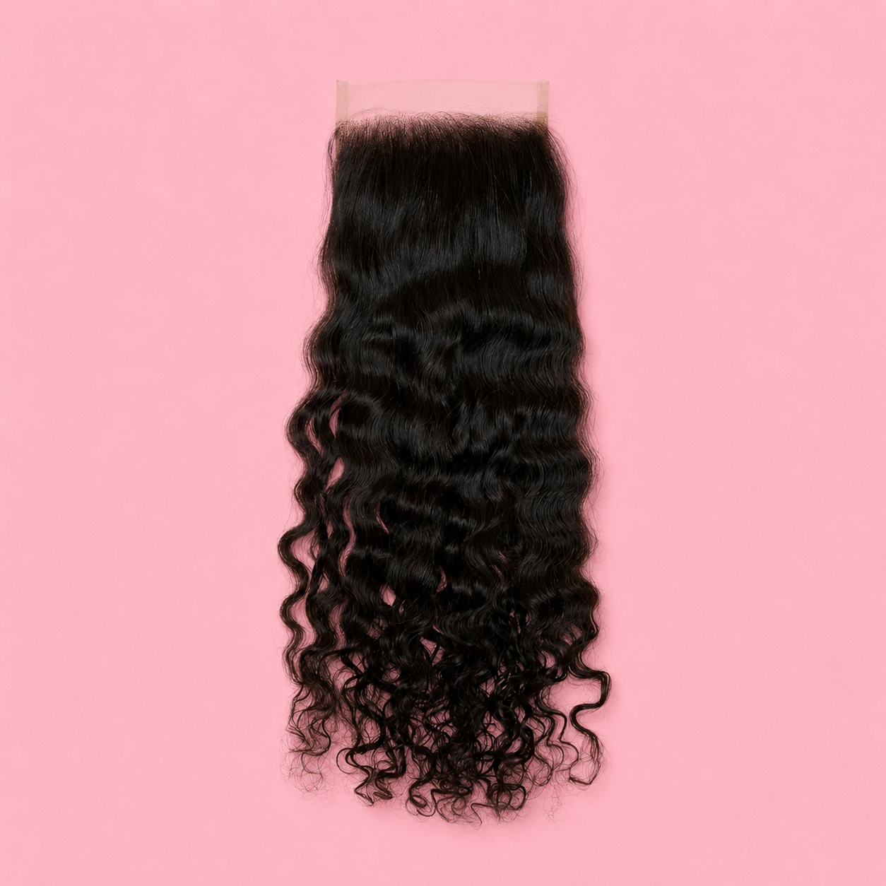 Luxury Raw Curly Indian HD Lace Closure