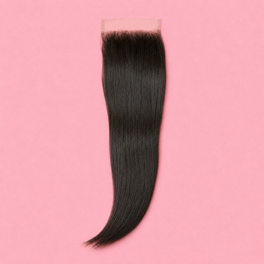 Luxury Raw Straight Indian HD Lace Closure
