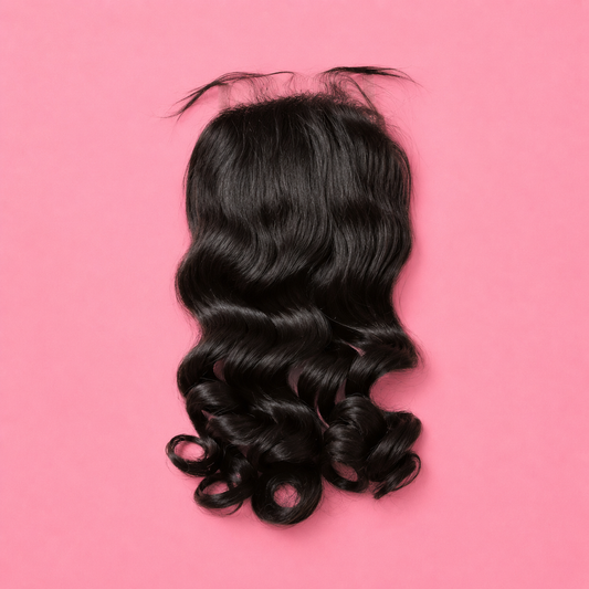 Virgin Loose Wave Closure (HD Lace)