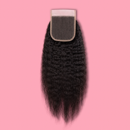 Virgin Kinky Straight HD Lace Closure