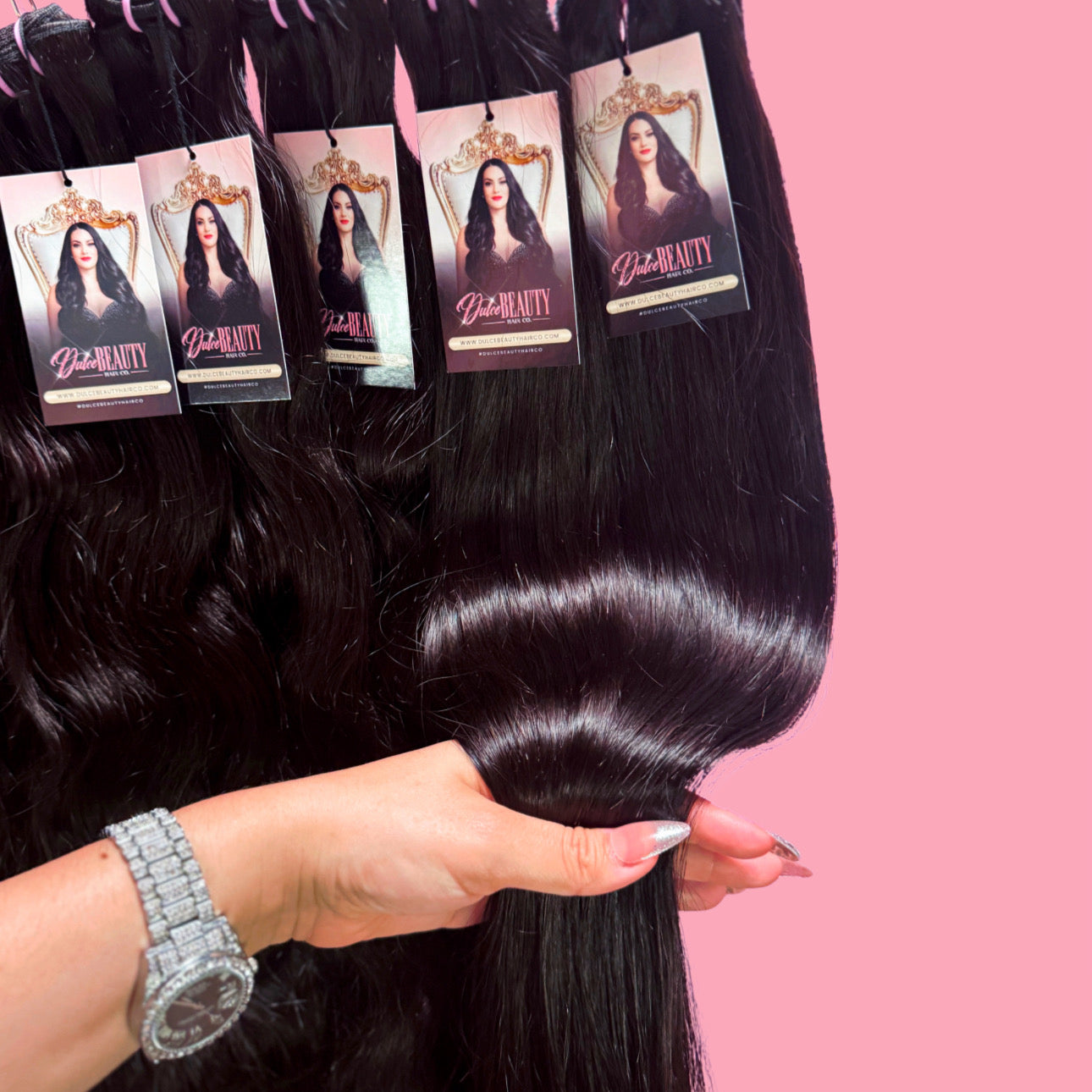 Raw Straight Hair/ Cabello Virgen Natural Lacio